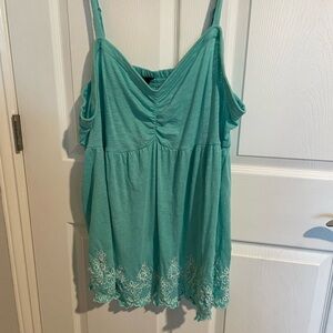 Torrid 4x Aqua Top